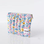 Blue Daisy Zipper Pouch