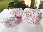 Blush Pink Rose Boxy Bag
