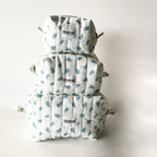 Sky Ditsy Roses Boxy Bag