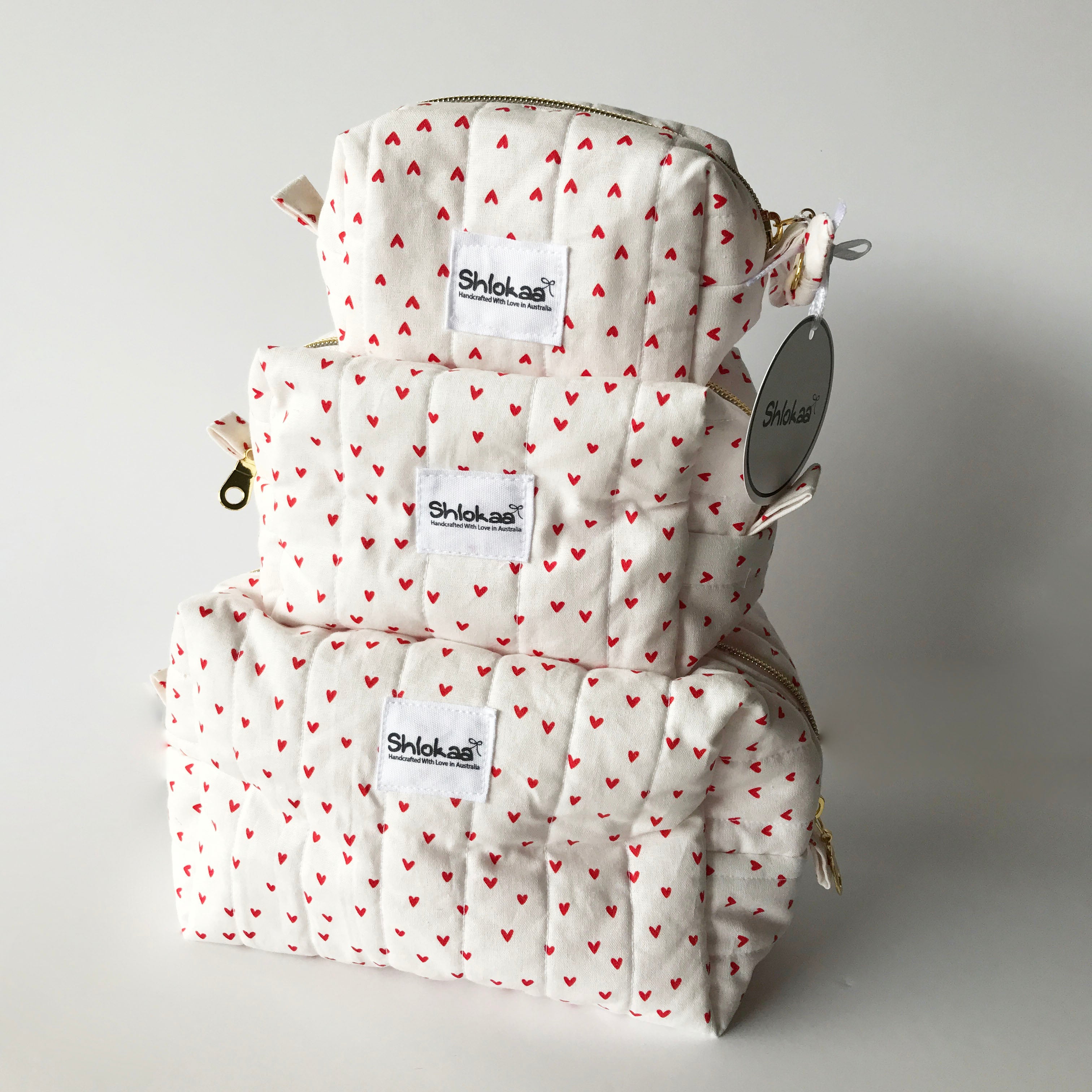 Mini Hearts Boxy Bag